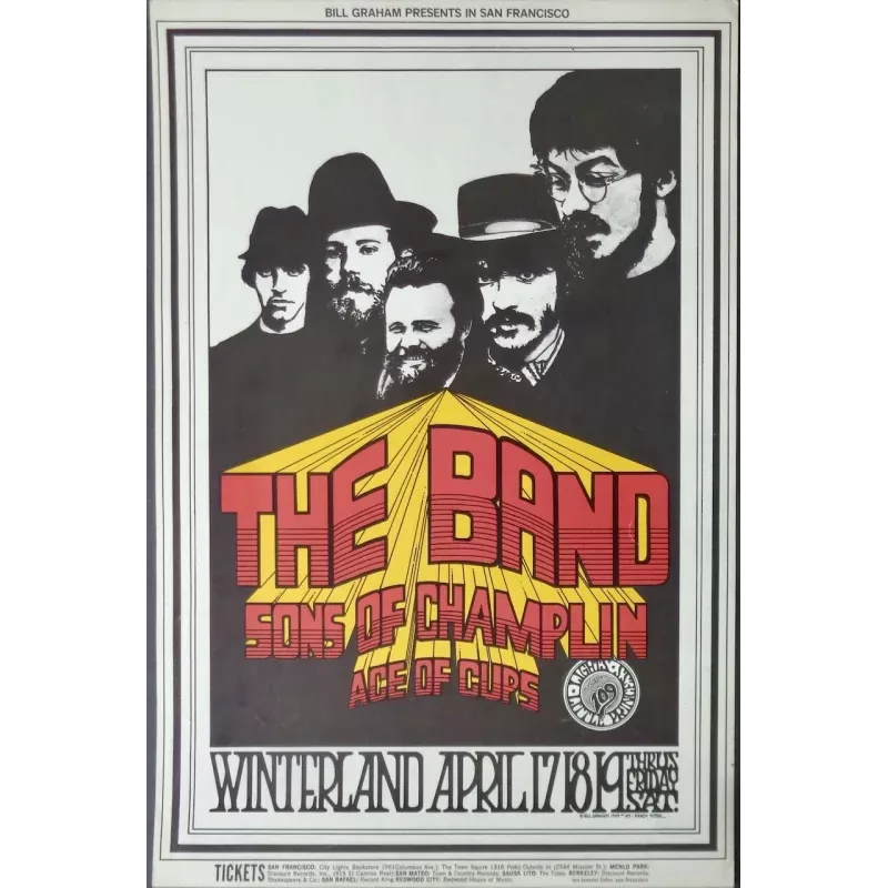 Band: Winterland 1969 BG 169-OP1