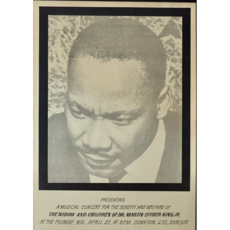 Martin Luther King Jr. Benefit: Fillmore West BG 116A