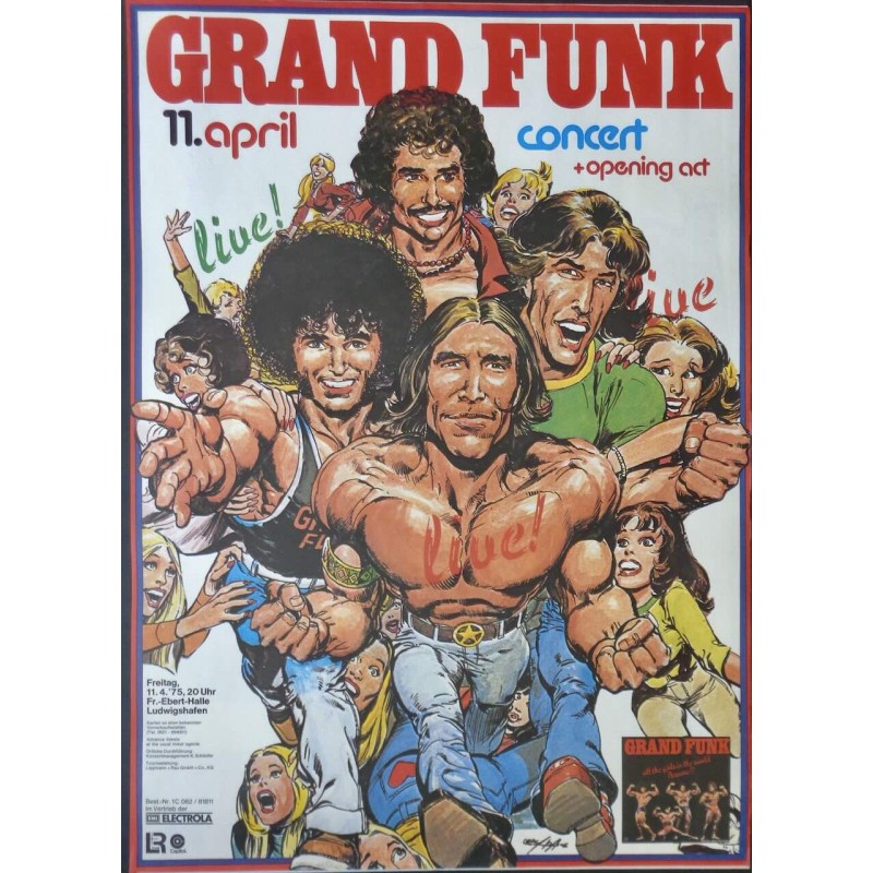 Grand Funk Railroad: Ludwigshafen 1975