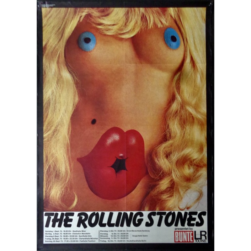 Rolling Stones: German Tour 1973 (with dates)