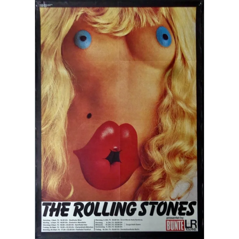 Rolling Stones: German Tour 1973 (with dates)