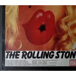 The Rolling Stones 1973 German concert poster - illustraction Gallery