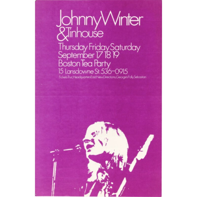 Johnny Winter: Boston 1970