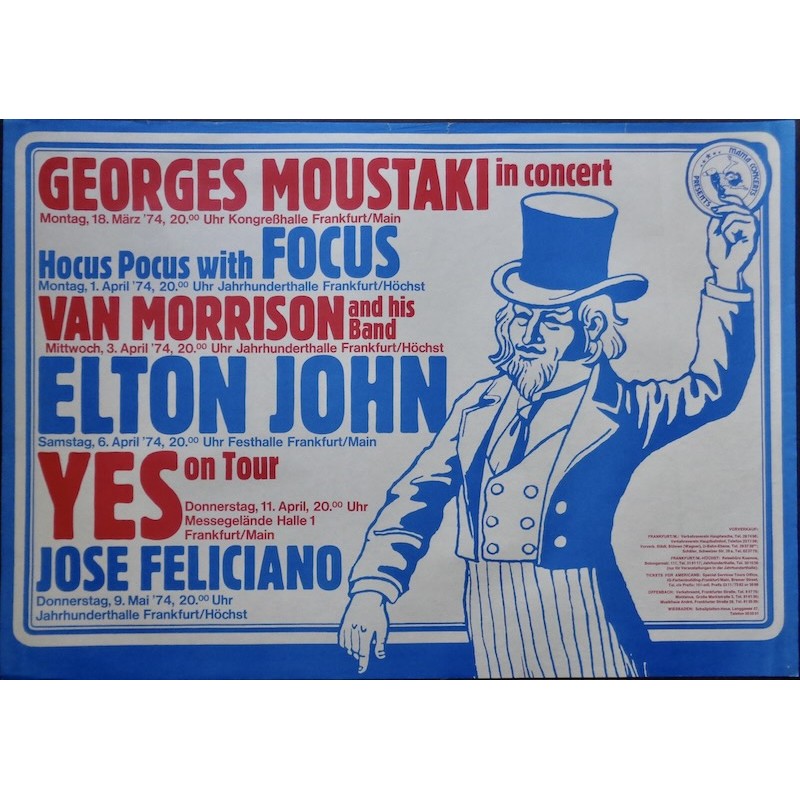 Elton John / Van Morrison: Frankfurt 1974