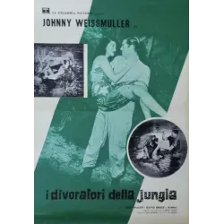 Cannibal Attack Italian fotobusta movie poster set - illustraction Gallery