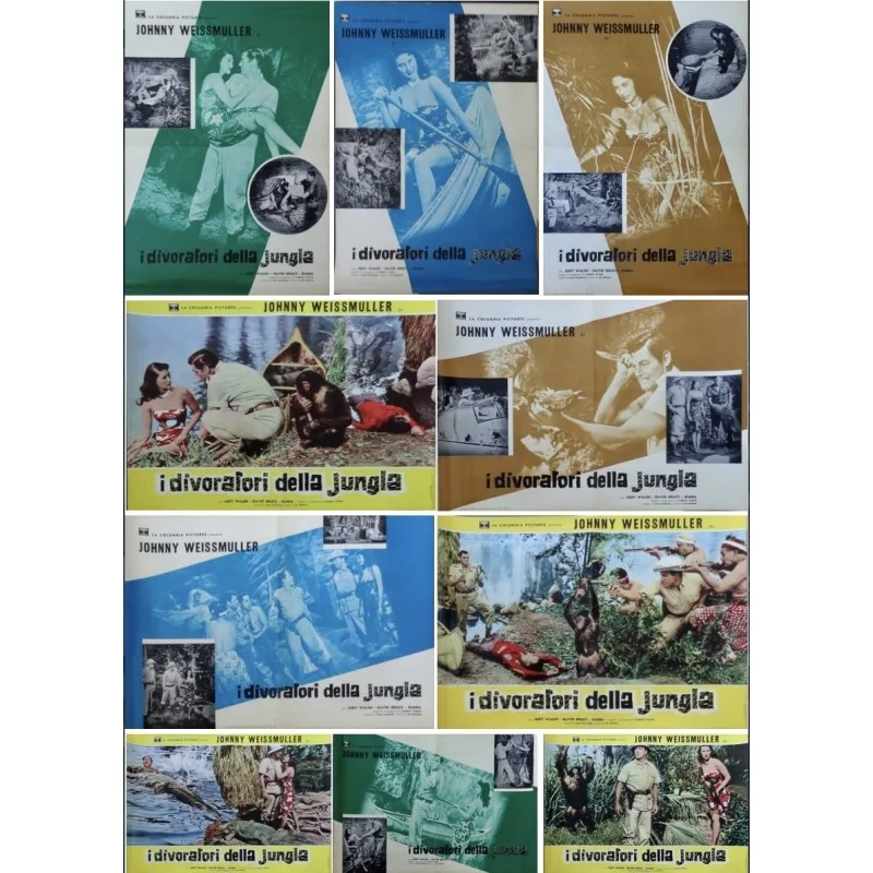 Cannibal Attack (Fotobusta set of 10)
