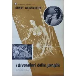 Cannibal Attack Italian fotobusta movie poster set - illustraction Gallery