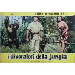 Cannibal Attack Italian fotobusta movie poster set - illustraction Gallery