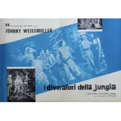 Cannibal Attack Italian fotobusta movie poster set - illustraction Gallery
