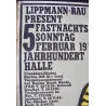 Jazz Ball 1967 Festival German concert poster by Gunther Kieser - illustraction Gallery