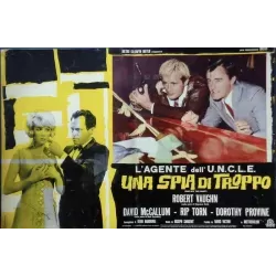 Man From UNCLE: One Spy Too Many Italian fotobusta movie poster set - illustraction Gallery