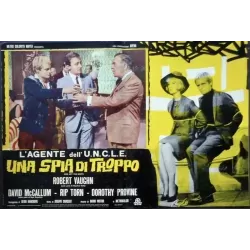 Man From UNCLE: One Spy Too Many Italian fotobusta movie poster set - illustraction Gallery