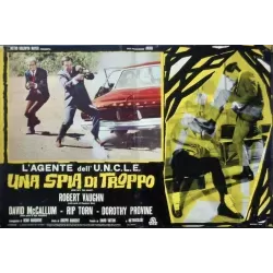 Man From UNCLE: One Spy Too Many Italian fotobusta movie poster set - illustraction Gallery