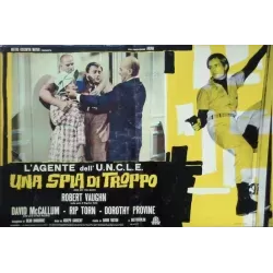 Man From UNCLE: One Spy Too Many Italian fotobusta movie poster set - illustraction Gallery