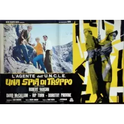 Man From UNCLE: One Spy Too Many Italian fotobusta movie poster set - illustraction Gallery
