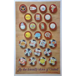 United Airlines Baseball (1968 - LB)