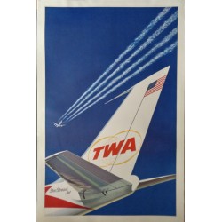 TWA Starstream Jets Boeing 707 (1962 - LB)