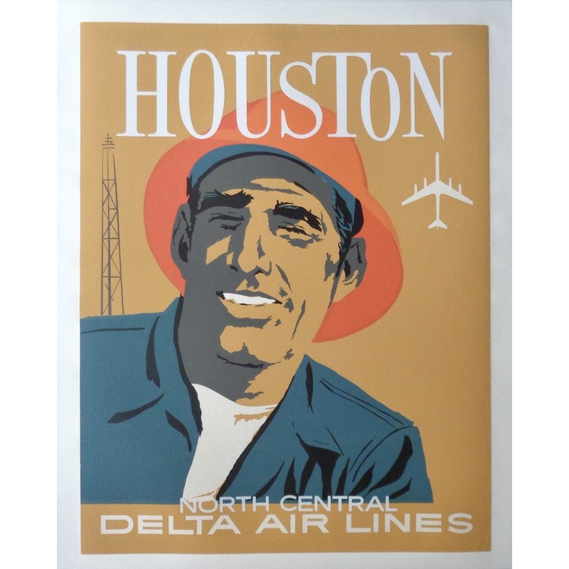 Delta Airlines Houston (1963 - LB)