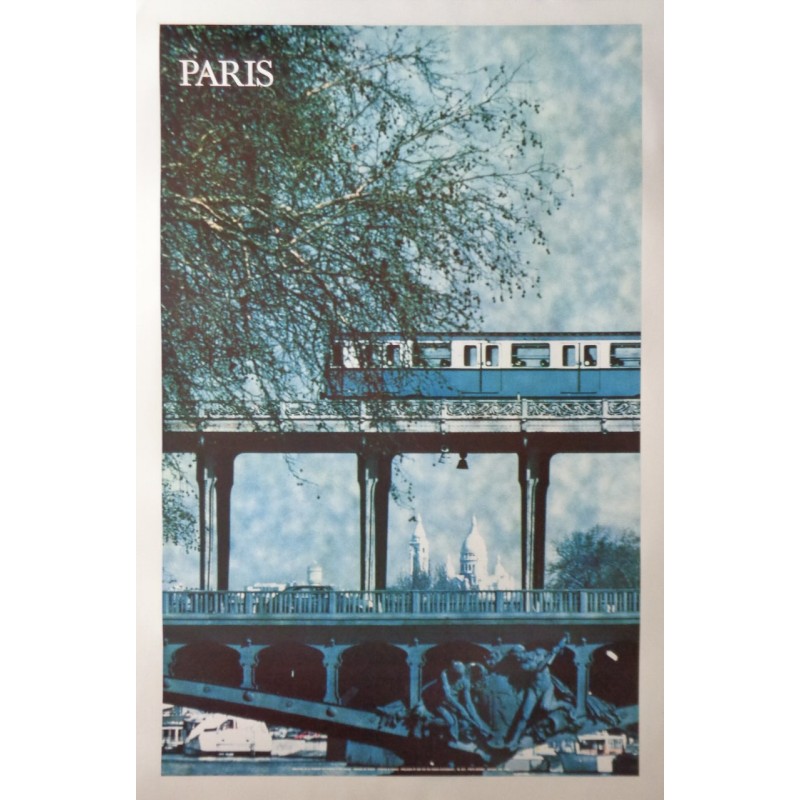 France: Paris Pont Bir-Hakeim (1980 - LB)