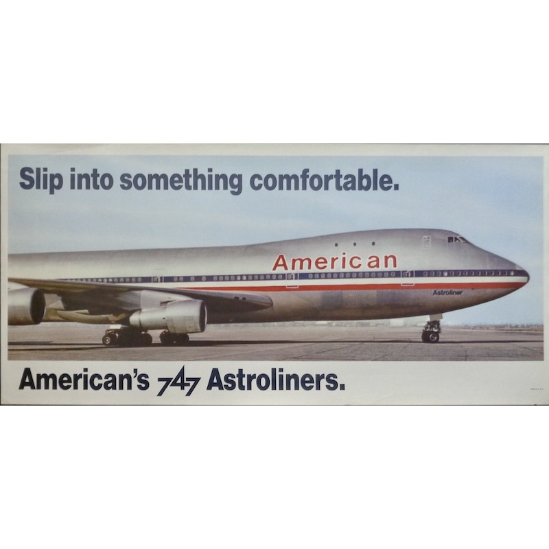 American Airlines Boeing 747 Astroliners (1972)