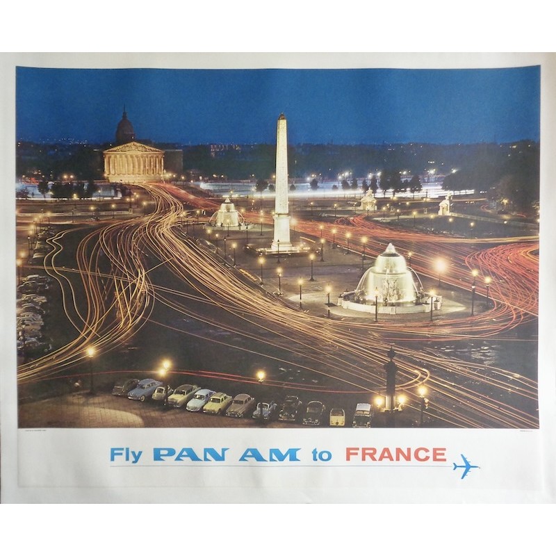 Pan Am France Paris Concorde (1965 - LB)