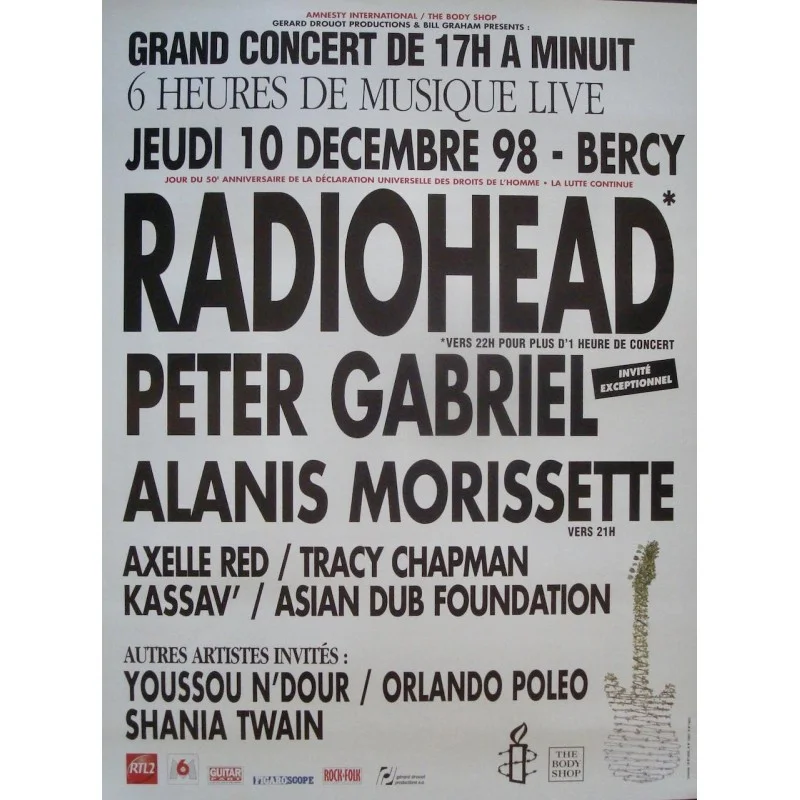 Amnesty International Human Rights Now: Paris 1998