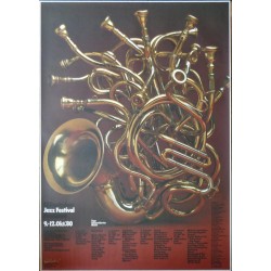 Frankfurt Jazz Festival 1980 (A0 signed)