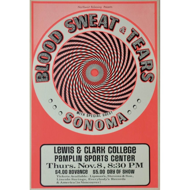 Blood Sweat And Tears: Portland 1973