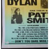 Bob Dylan and Patti Smith 1995 US Tour concert poster - illustraction Gallery