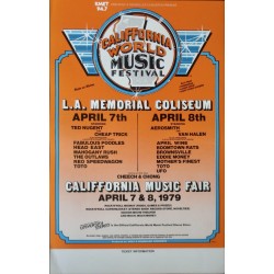 Califfornia World Music Festival: Los Angeles 1979 (style A)