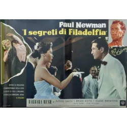 The Young Philadelphians Italian fotobusta movie poster set - illustraction Gallery