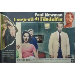 The Young Philadelphians Italian fotobusta movie poster set - illustraction Gallery