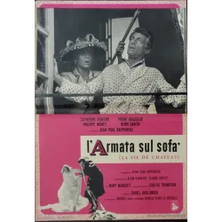 La vie de chateau Italian fotobusta movie poster set - illustraction Gallery