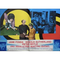 Steelyard Blues Italian fotobusta movie poster set - illustraction Gallery