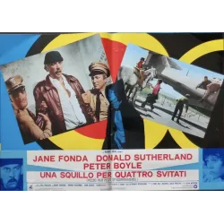 Steelyard Blues Italian fotobusta movie poster set - illustraction Gallery