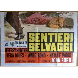 The Searchers Searchers Italian movie poster - illustraction Gallery