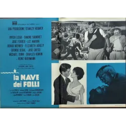 Ship Of Fools Italian fotobusta movie poster set - illustraction Gallery