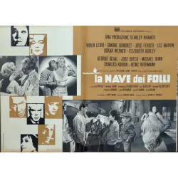 Ship Of Fools Italian fotobusta movie poster set - illustraction Gallery