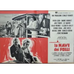 Ship Of Fools Italian fotobusta movie poster set - illustraction Gallery