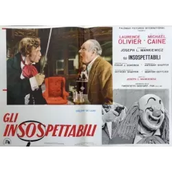 Sleuth Italian fotobusta movie poster set - illustraction Gallery