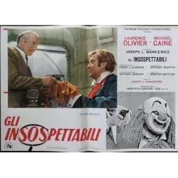 Sleuth Italian fotobusta movie poster set - illustraction Gallery