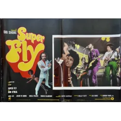 Super Fly Italian fotobusta movie poster set - illustraction Gallery