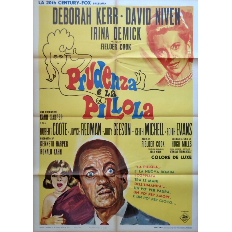 Prudence And The Pill Italian movie poster illustraction Gallery 