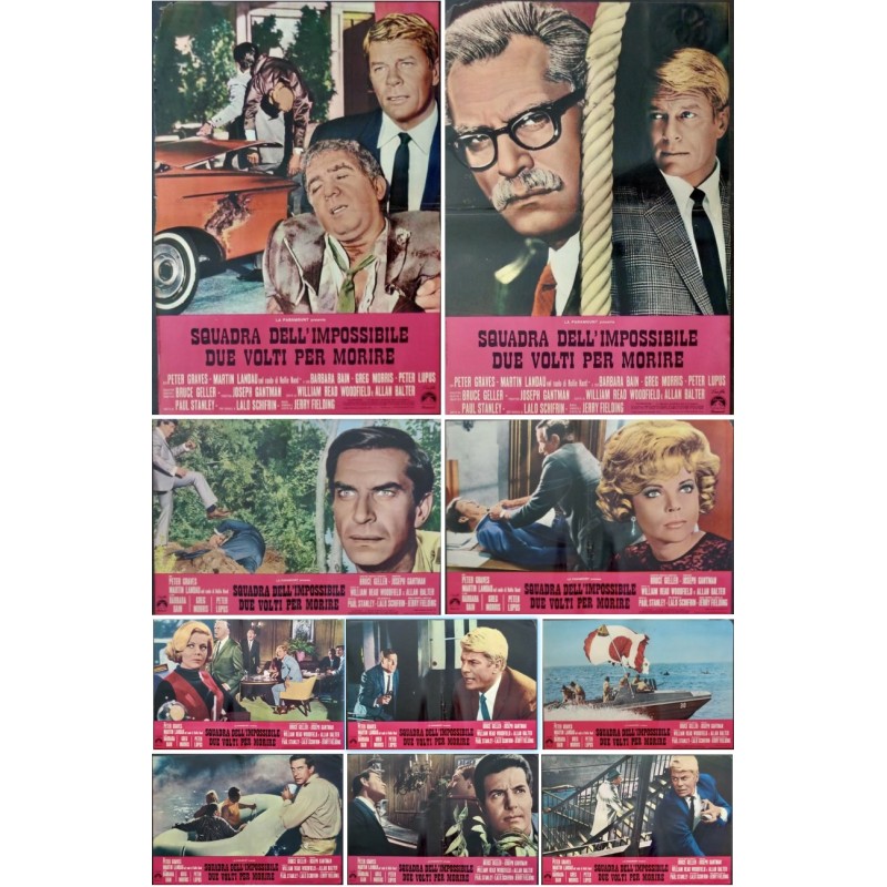 Mission Impossible Versus The Mob (Fotobusta set of 10)