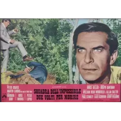 Mission Impossible Versus The Mob Italian fotobusta movie poster set - illustraction Gallery
