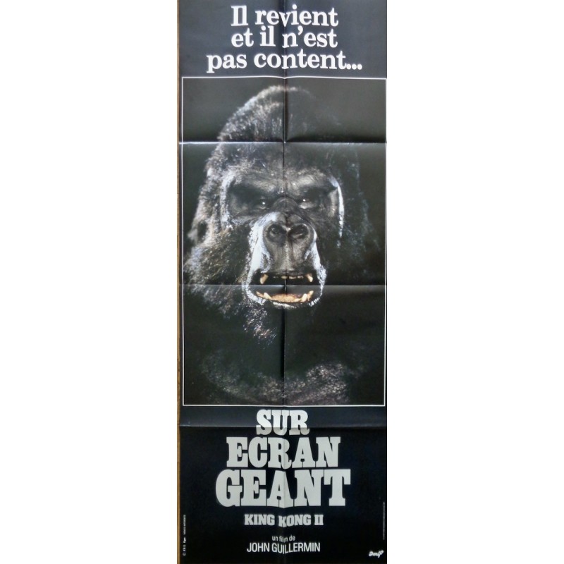 King Kong Lives (French Door Panel)