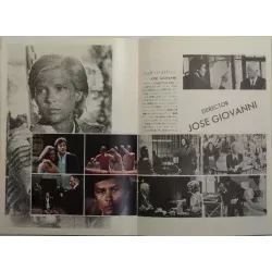 Deux hommes dans la ville (Two Men In Town) Japanese movie program - Illustraction Gallery