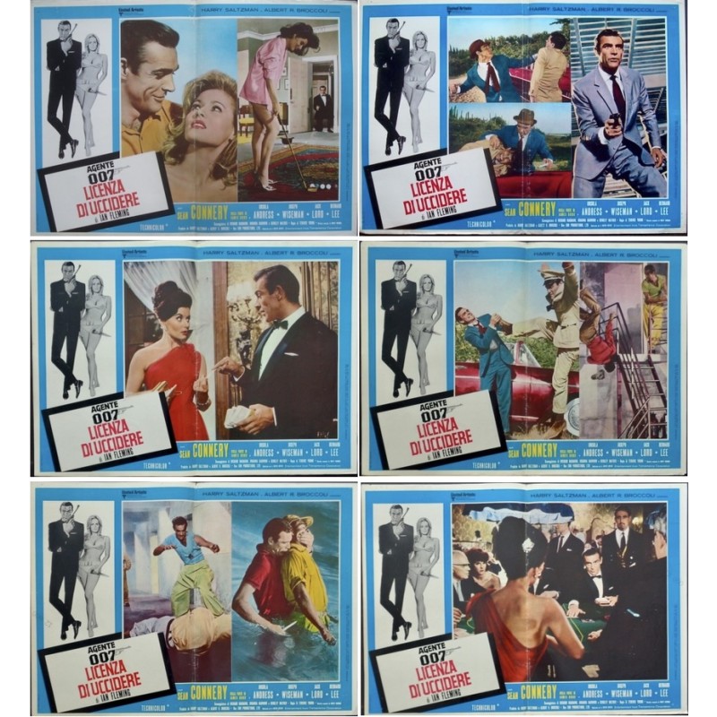 Dr. No (R77 fotobusta set of 6)