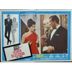 James Bond Dr. No Italian fotobusta movie poster set - illustraction Gallery