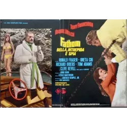 Fathom Italian fotobusta movie poster set - illustraction Gallery